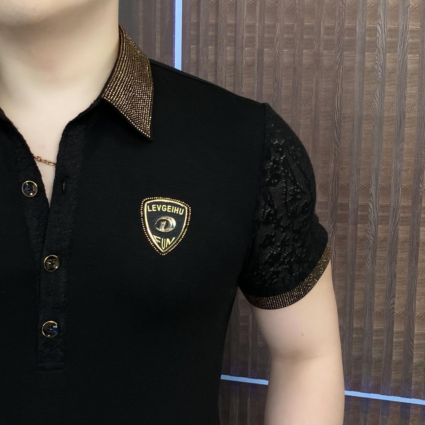 2025 Men's Summer Lapel Short Sleeve Polo Shirt(cm353)