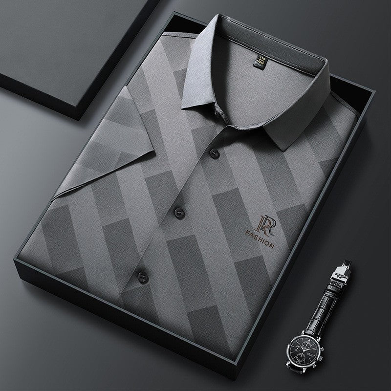 Summer men's Korean style short-sleeved shirt(you380)