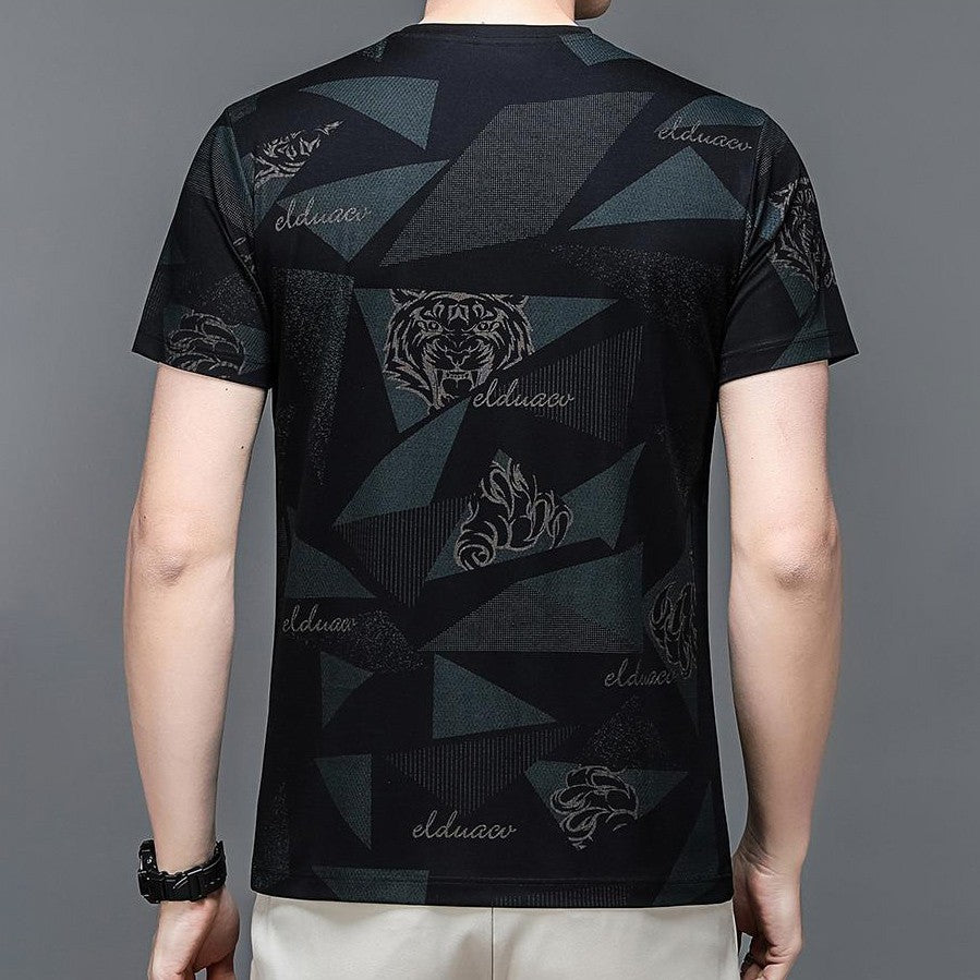 2025 Men's Summer Fashion Casual Short Sleeve T-shirt(cm357)