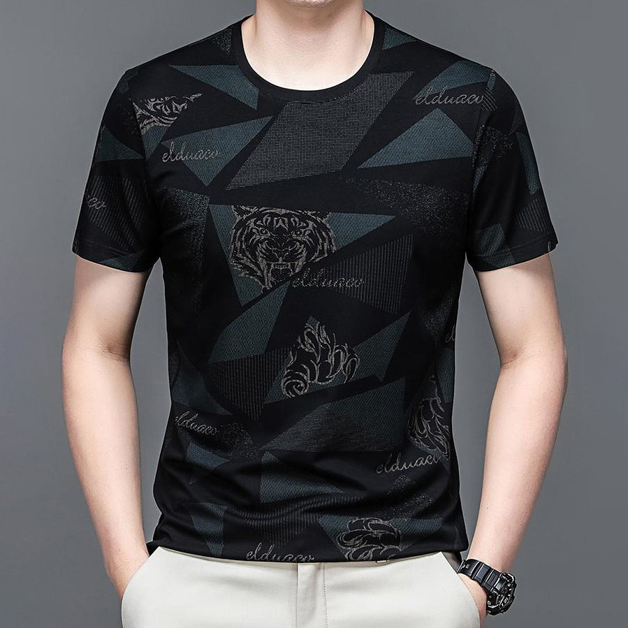 2025 Men's Summer Fashion Casual Short Sleeve T-shirt(cm357)