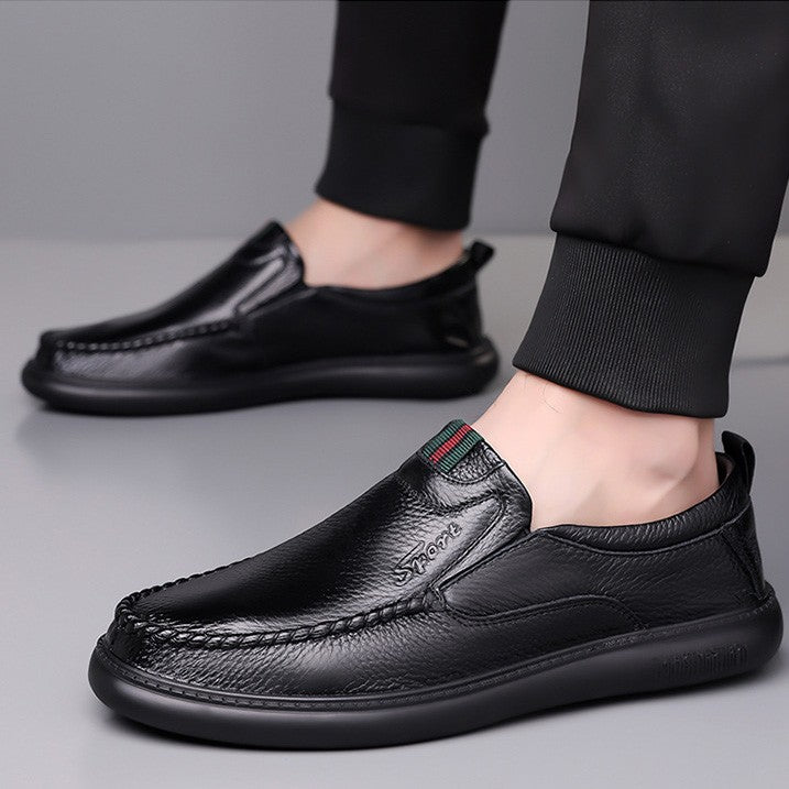 Fashionable and versatile men's leather shoes(cm358)