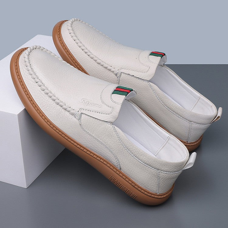 Fashionable and versatile men's leather shoes(cm358)