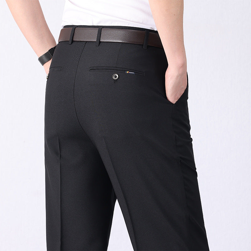 High waist quick dry men's casual trousers(you391)