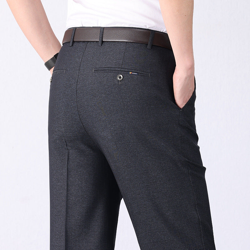 High waist quick dry men's casual trousers(you391)