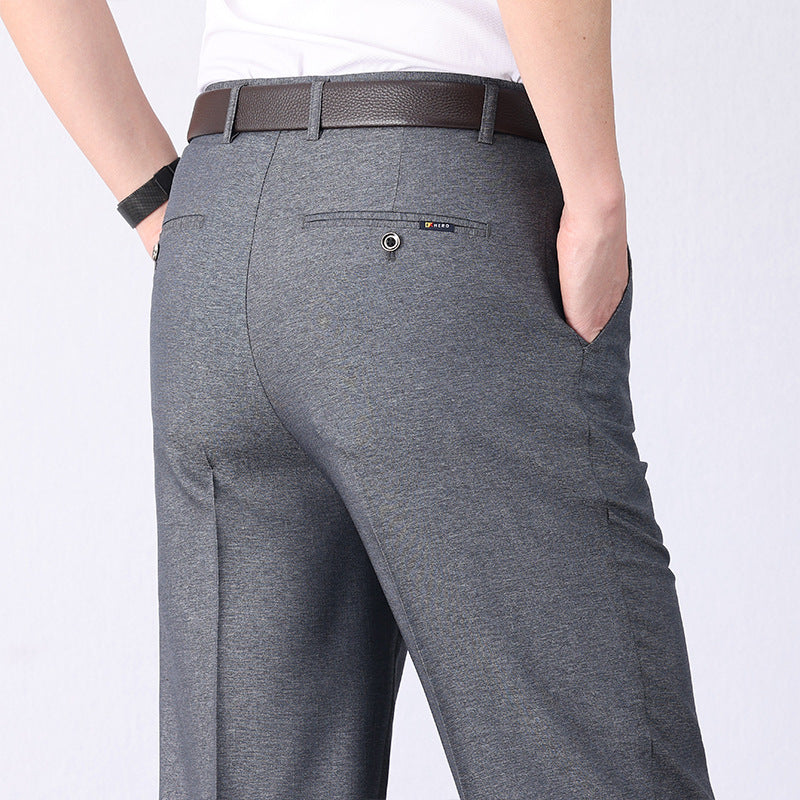 High waist quick dry men's casual trousers(you391)