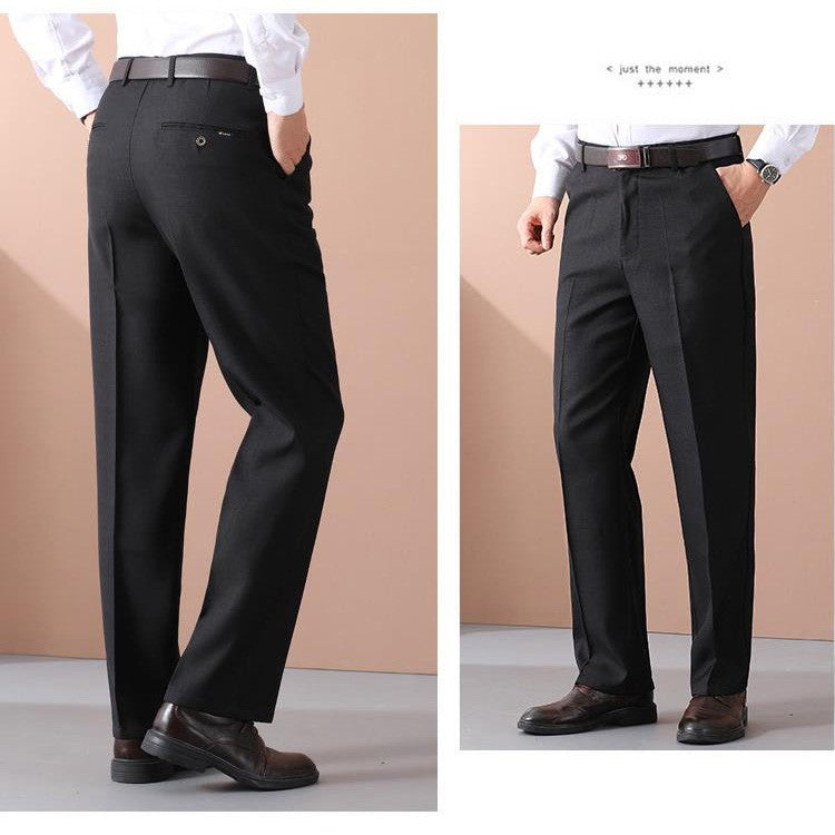High waist quick dry men's casual trousers(you391)