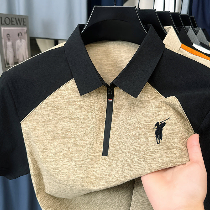 Men's summer sports casual short-sleeved Polo shirt