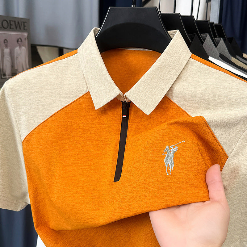 Men's summer sports casual short-sleeved Polo shirt