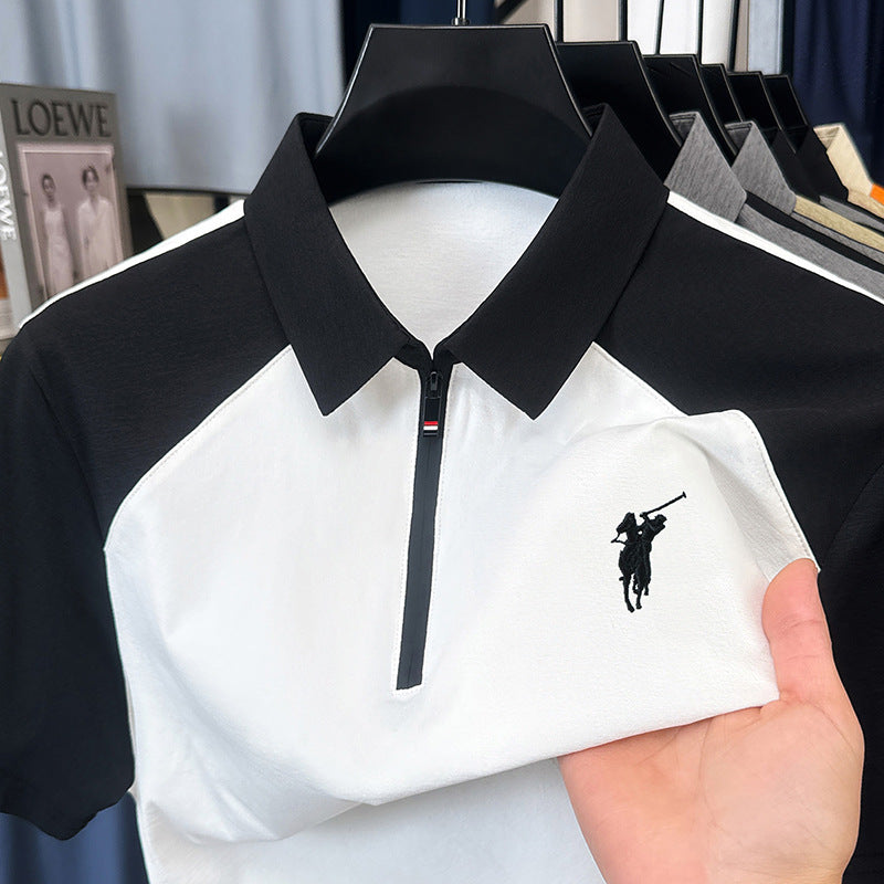 Men's summer sports casual short-sleeved Polo shirt