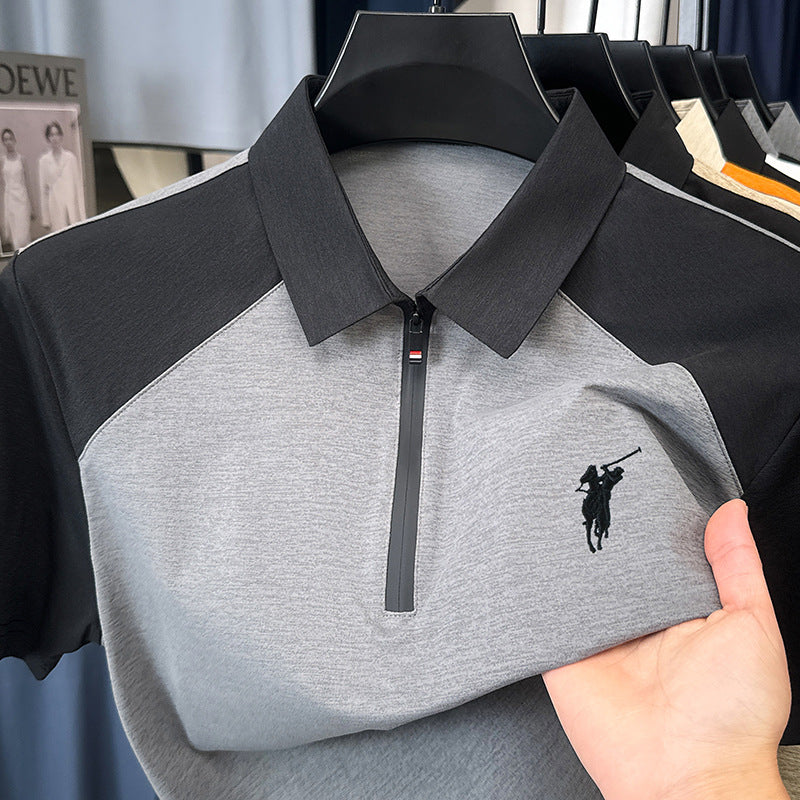 Men's summer sports casual short-sleeved Polo shirt