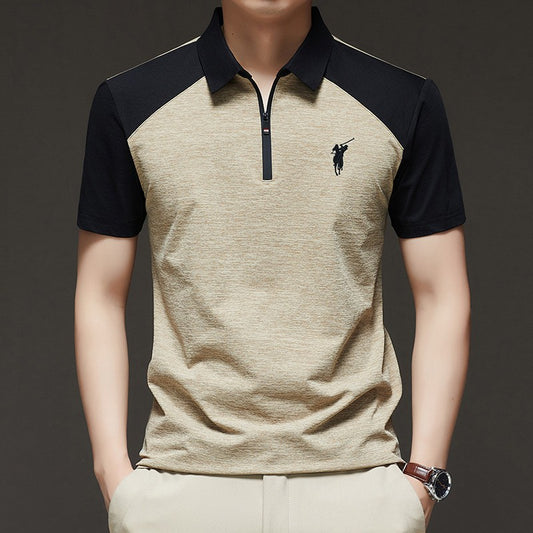 Men's summer sports casual short-sleeved Polo shirt