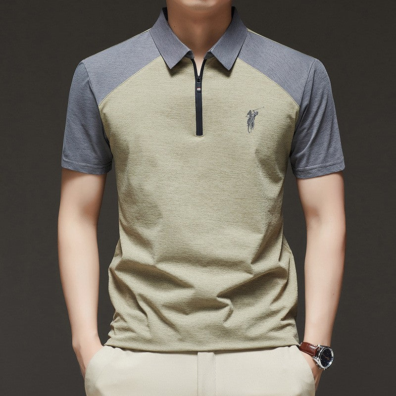 Men's summer sports casual short-sleeved Polo shirt
