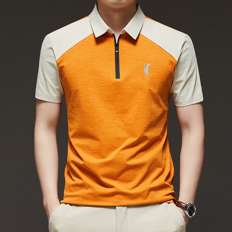 Men's summer sports casual short-sleeved Polo shirt