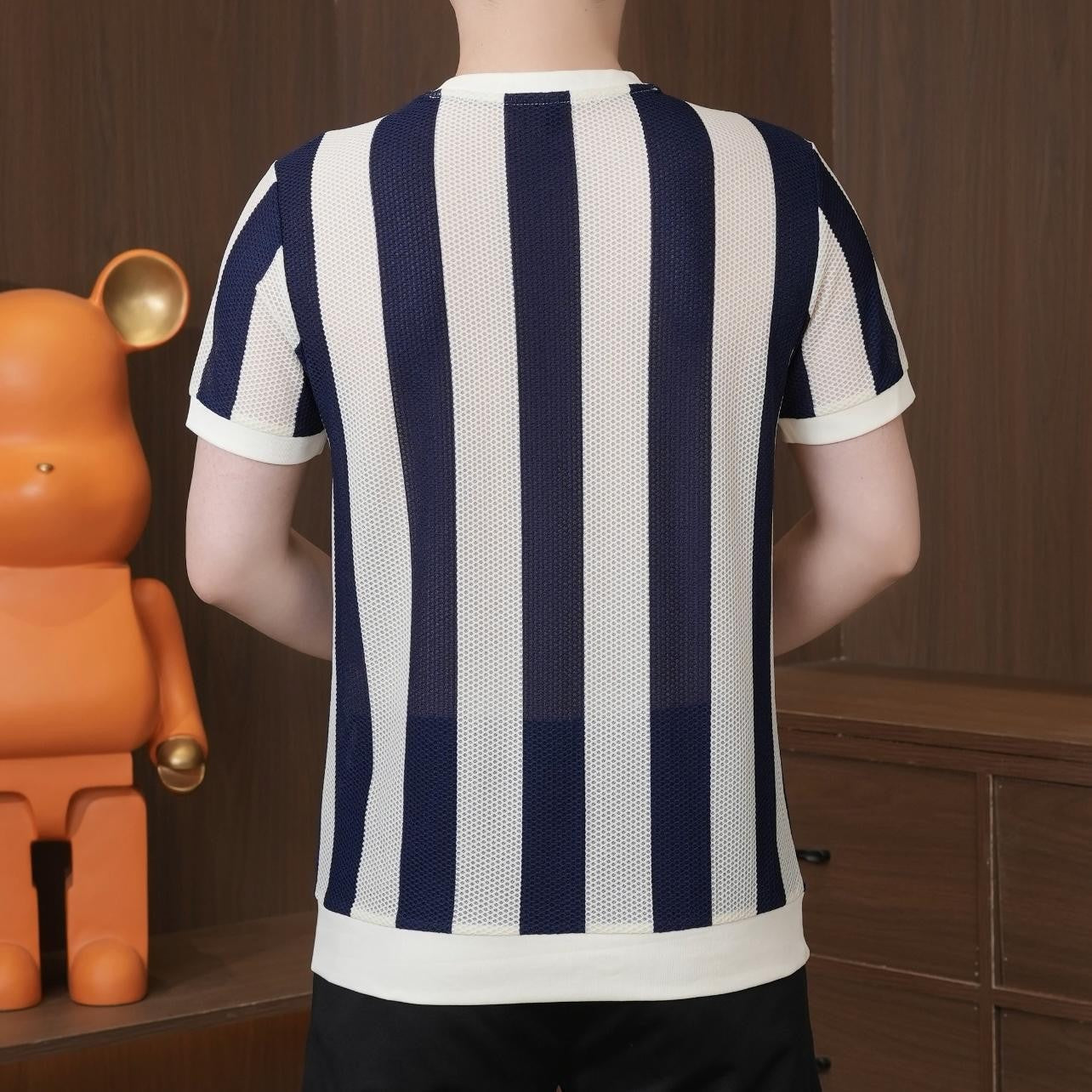 kuu361-Fashionable Men's Short Sleeve T-Shirt