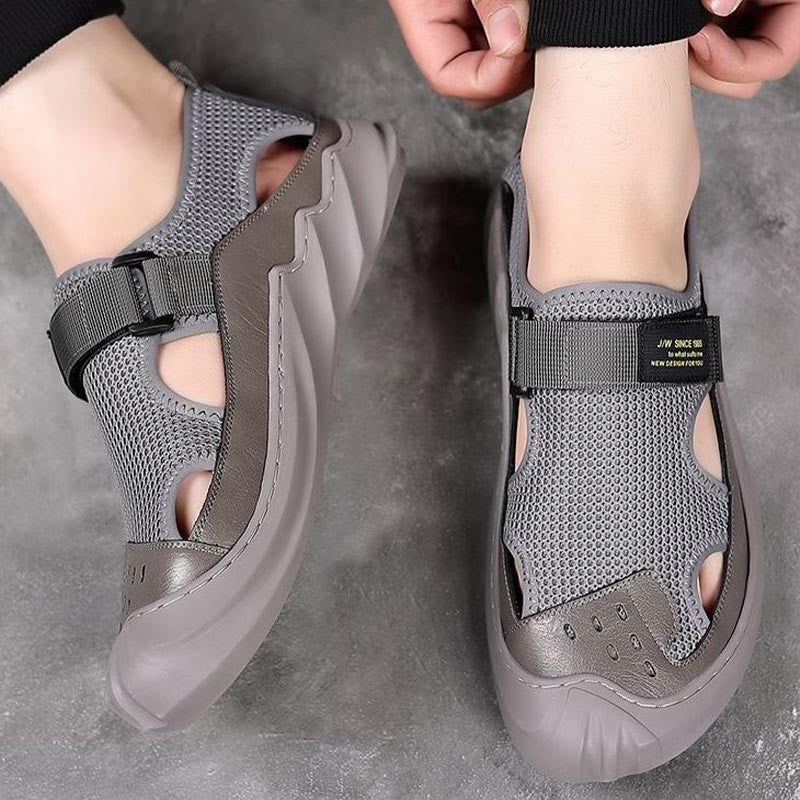 Men's summer breathable hollow casual sandals
