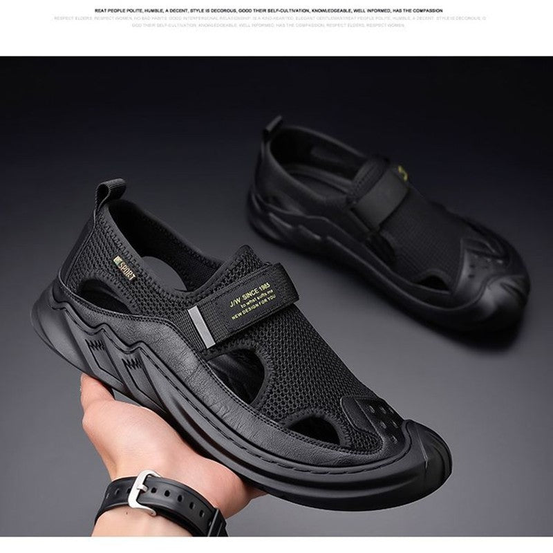 Men's summer breathable hollow casual sandals