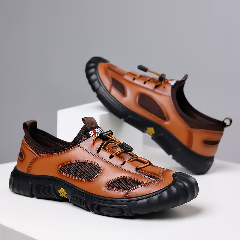 Men's summer mesh breathable casual shoes