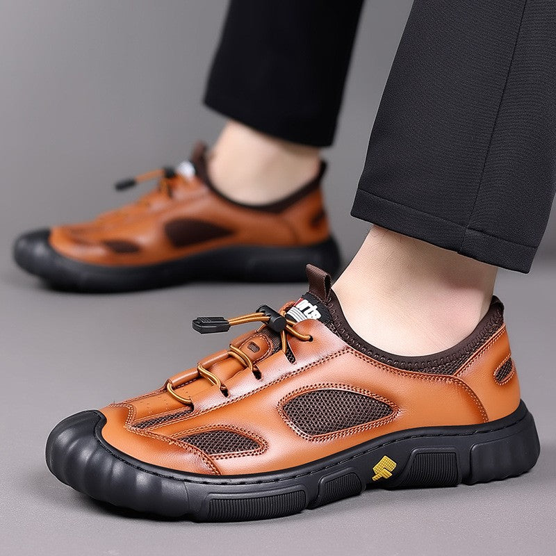 Men's summer mesh breathable casual shoes