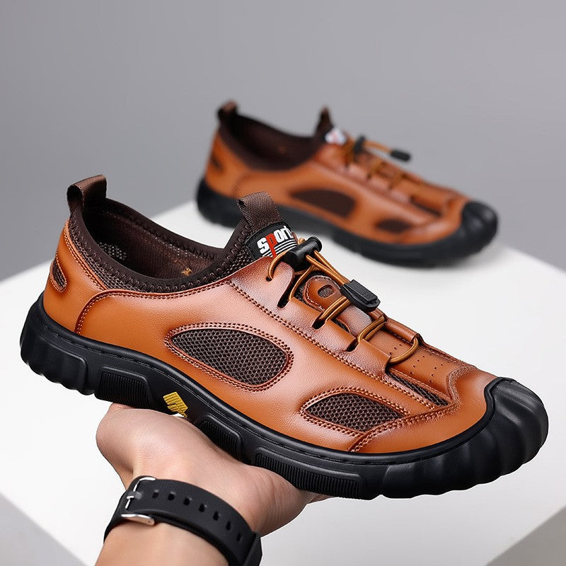 Men's summer mesh breathable casual shoes