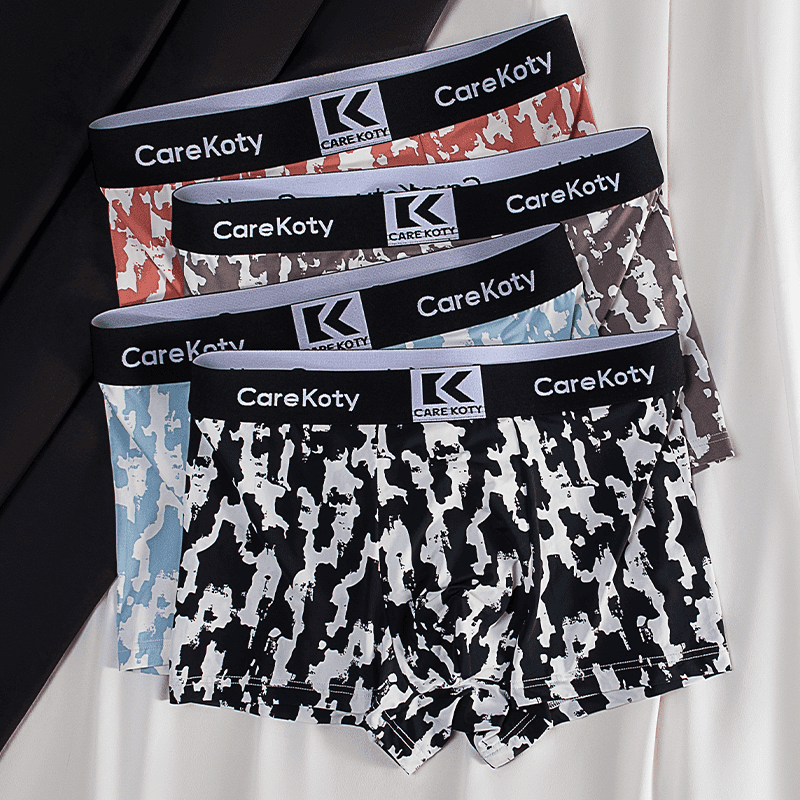 Men's Ice Silk Breathable Boxer Briefs(cm422)