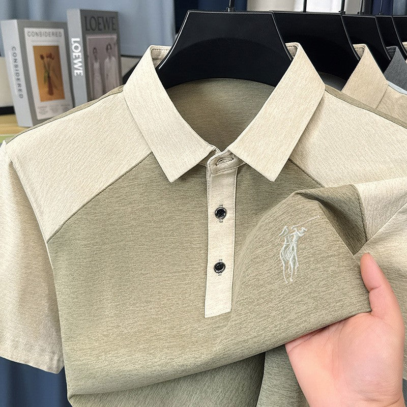Men's Summer Fashion Casual Short Sleeve Polo Shirt