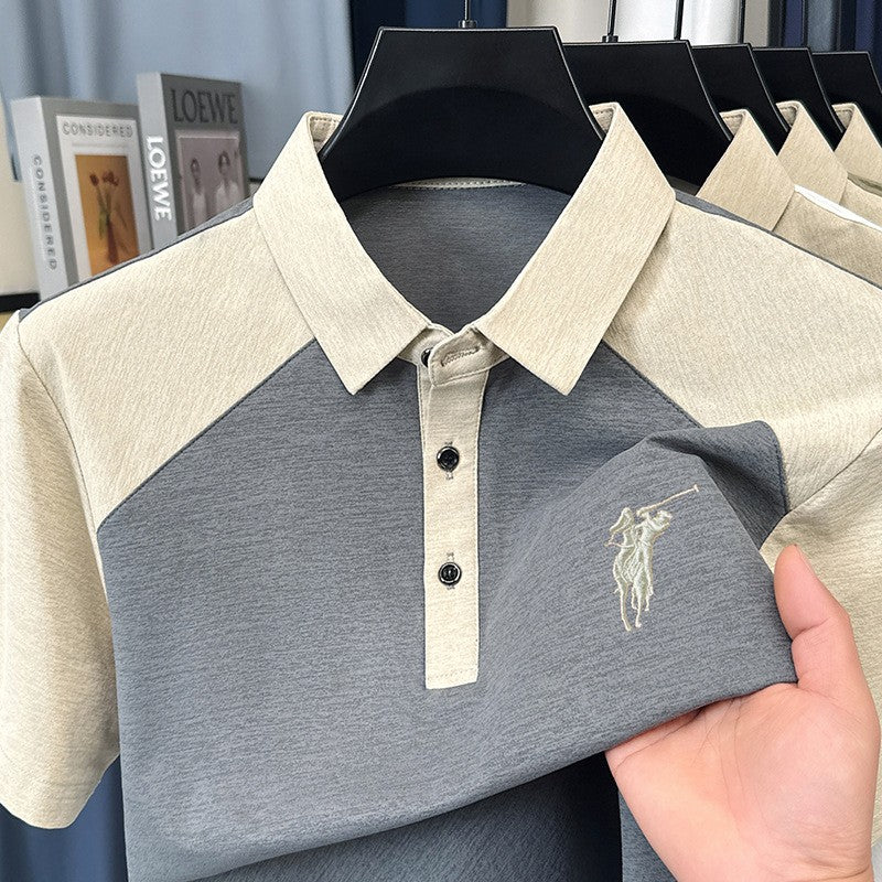 Men's Summer Fashion Casual Short Sleeve Polo Shirt