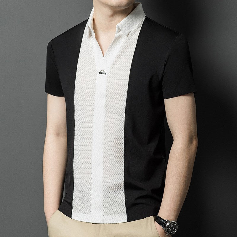 Fashionable Men's Short Sleeve T-Shirts(cm351)