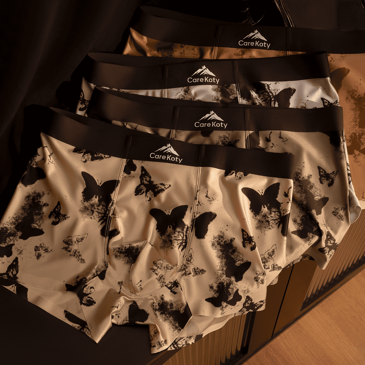 Satin Ice Silk Men's briefs(cm443)