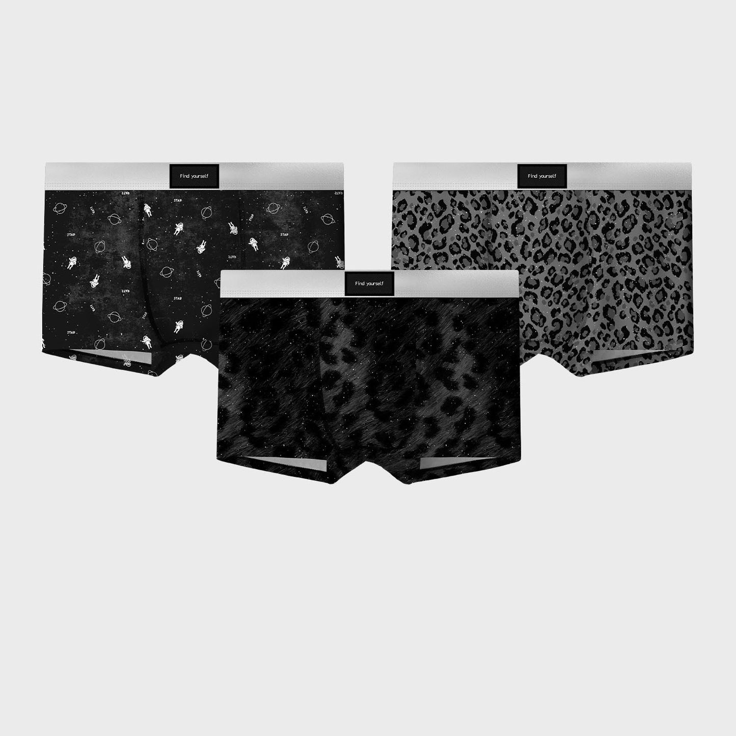 Men's summer antibacterial quick-drying breathable boxer briefs