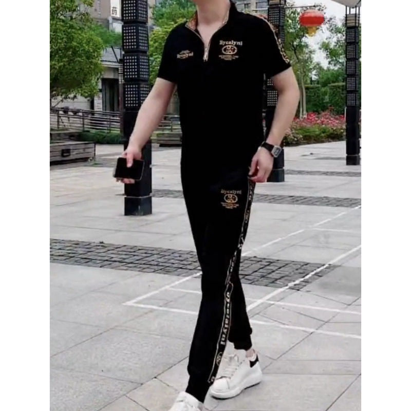 Fashion casual men's 2-piece casual set(you395)