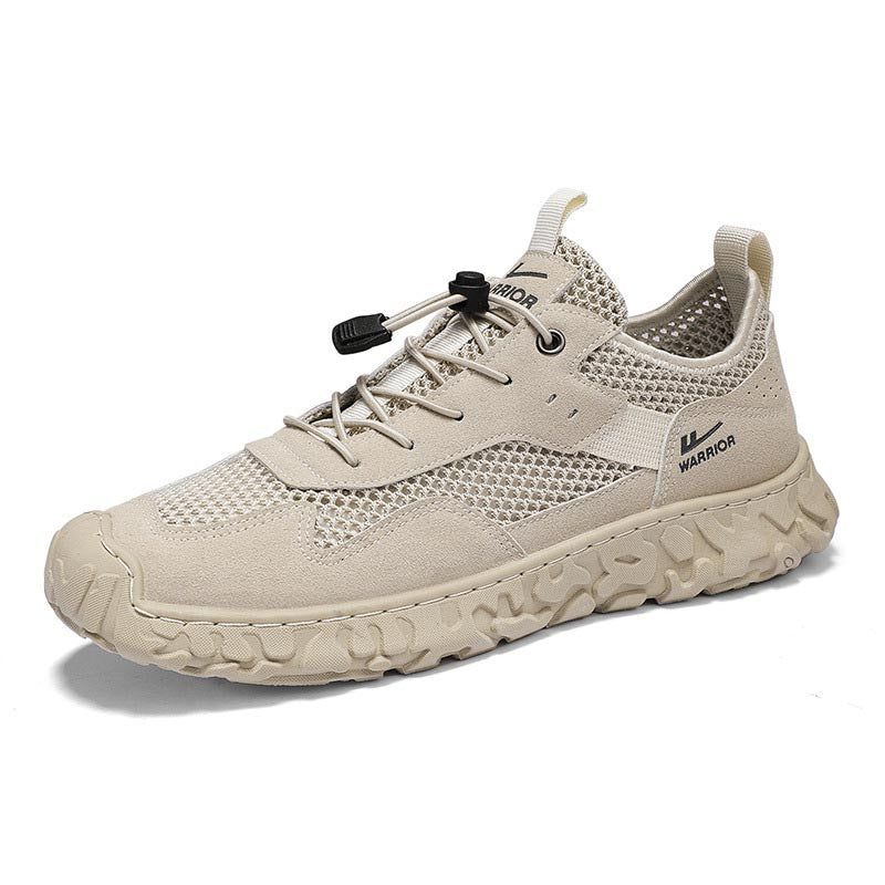 luu388-Men's summer breathable mesh sports casual shoes