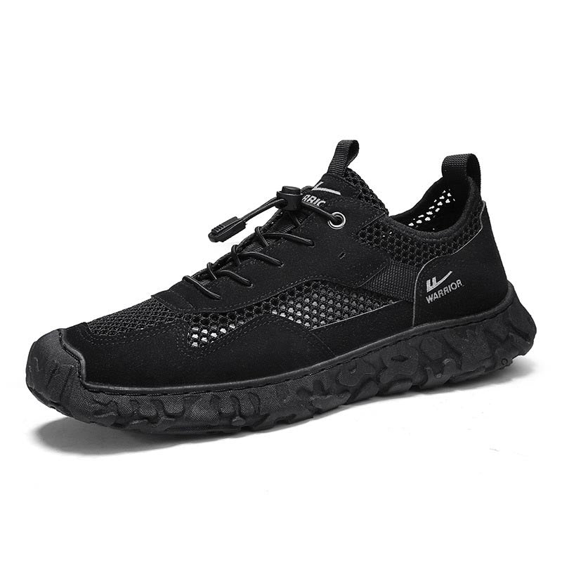 luu388-Men's summer breathable mesh sports casual shoes