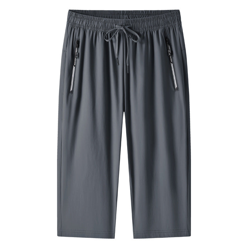 【اشترِ 1 واحصل على 1 مجانًا】Men's Ice Silk Thin Sports Shorts(you403)