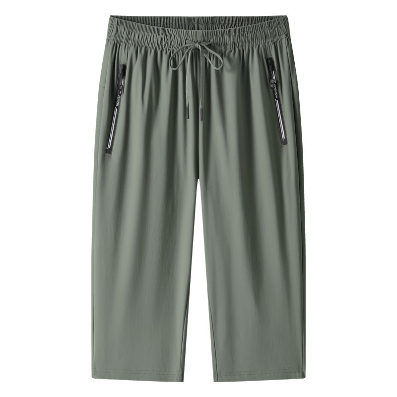 【اشترِ 1 واحصل على 1 مجانًا】Men's Ice Silk Thin Sports Shorts(you403)