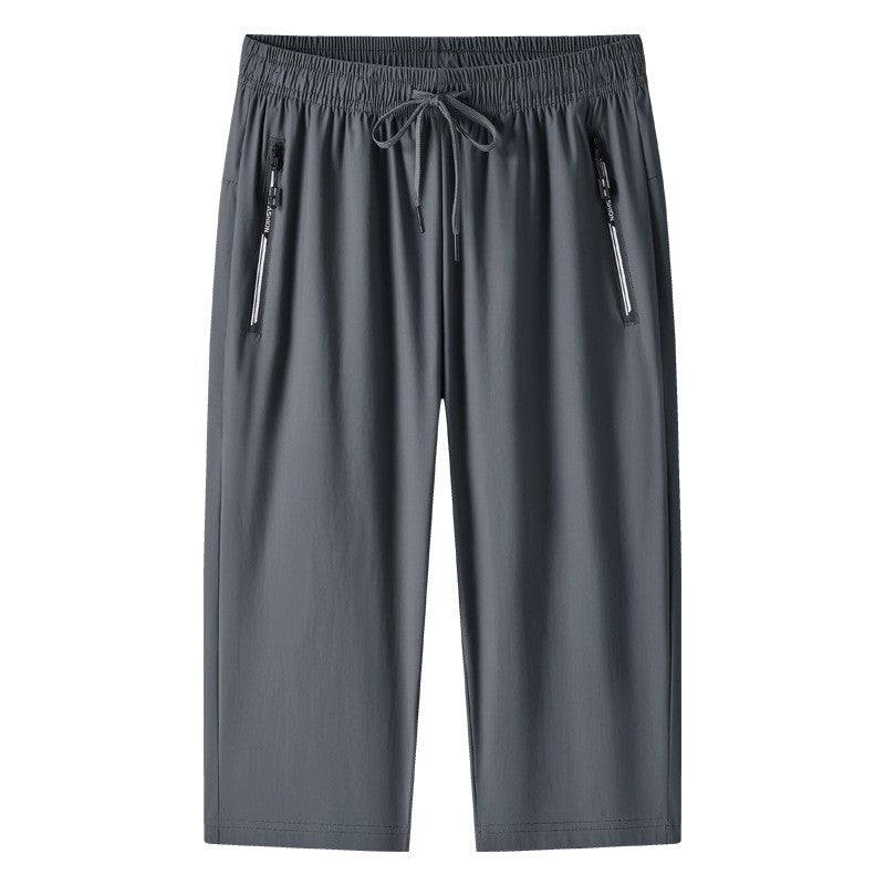 【اشترِ 1 واحصل على 1 مجانًا】Men's Ice Silk Thin Sports Shorts(you403)