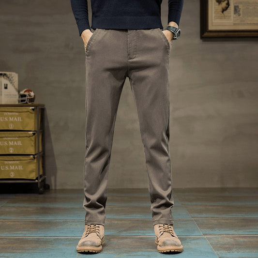 Men's light luxury straight-leg versatile business casual trousers (cm452)