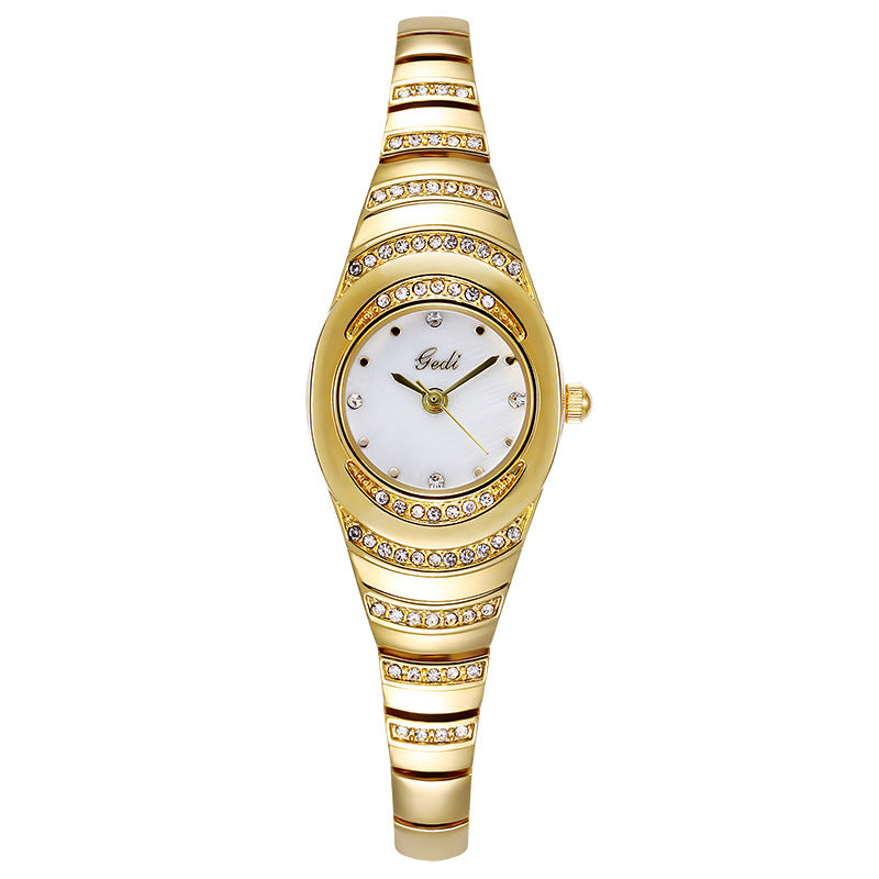kuu666-Women's Fashion Quartz Watch with Diamonds