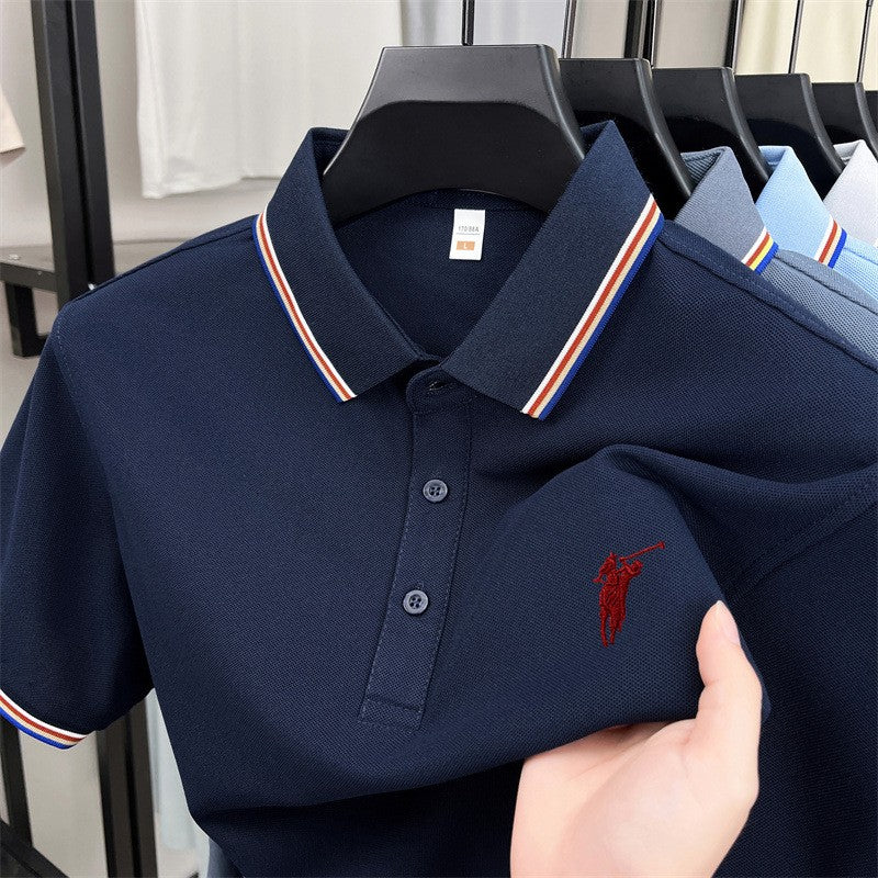 Men's short-sleeved T-shirt polo shirt(cm462)