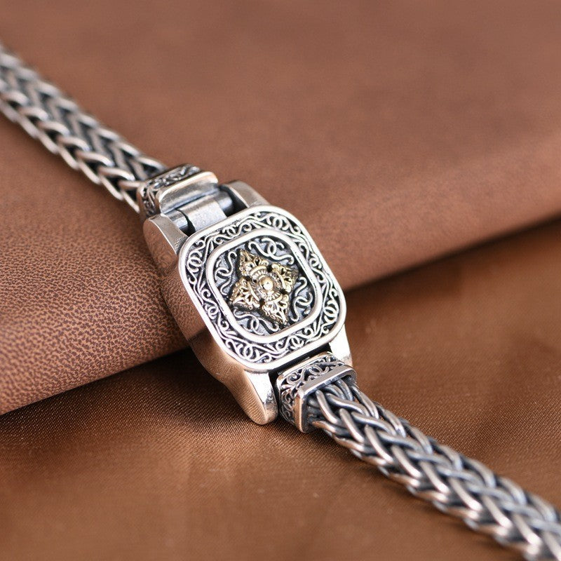 luu398-Retro trend personalized braided bracelet