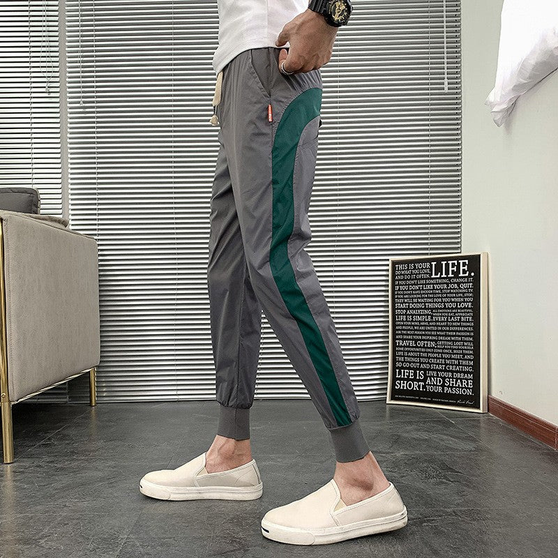 luu412-Men's Korean style trendy all-match casual pants
