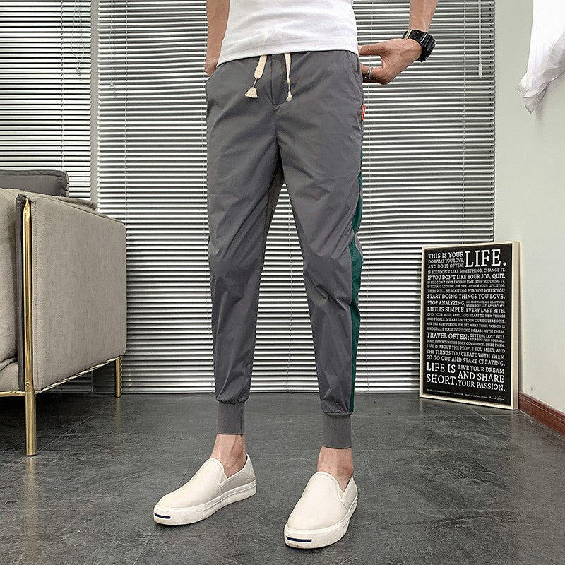 luu412-Men's Korean style trendy all-match casual pants