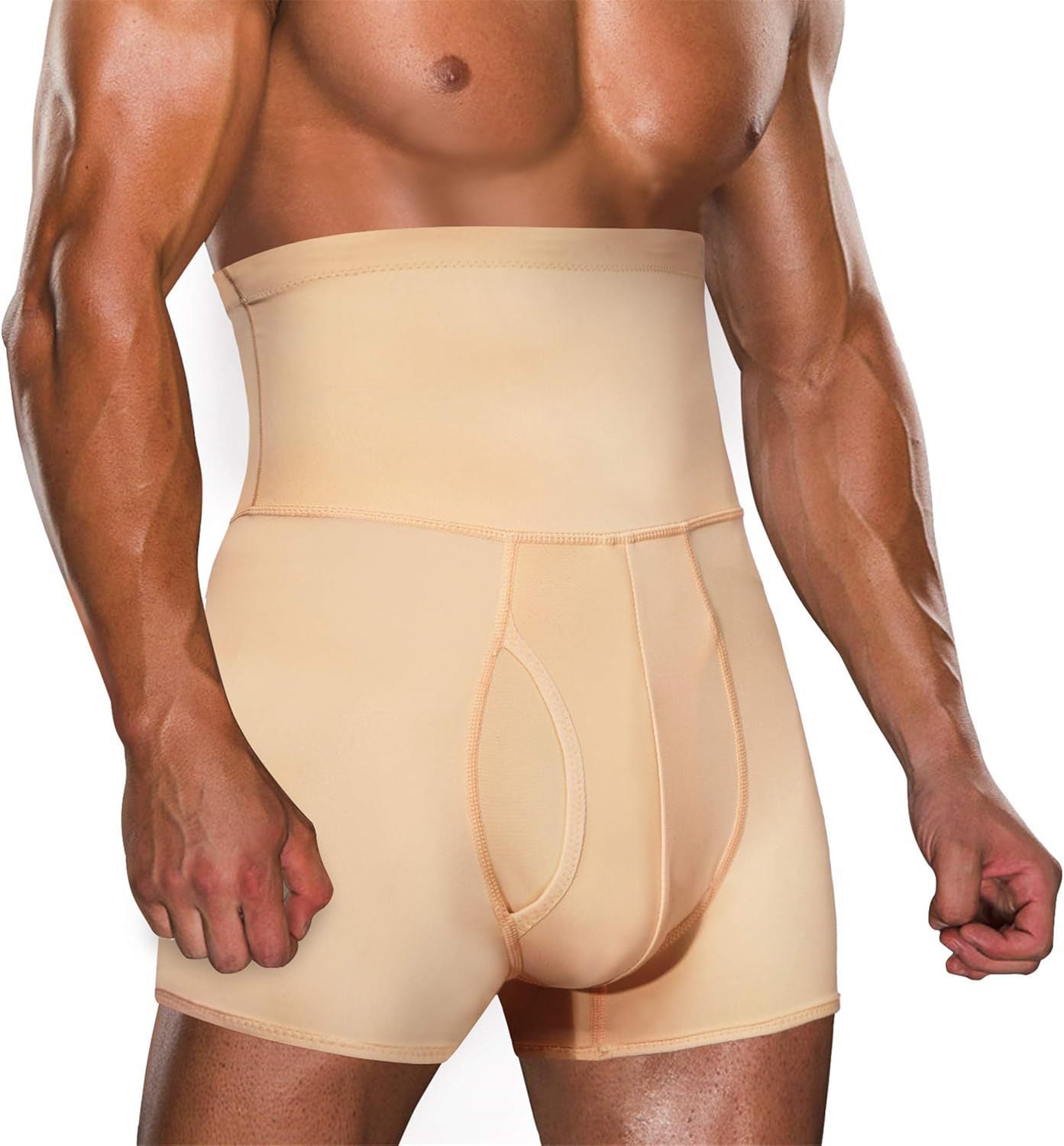 kuu430-Men's high waist slimming pants