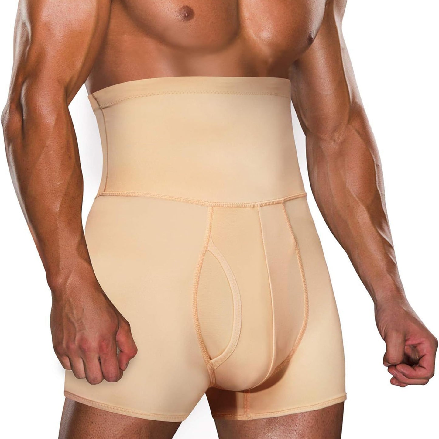 kuu430-Men's high waist slimming pants