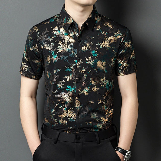 Men's summer fashion short-sleeved shirt(cm510)