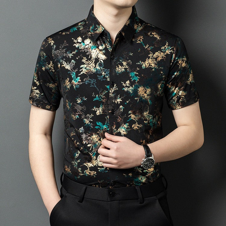 Men's summer fashion short-sleeved shirt(cm510)