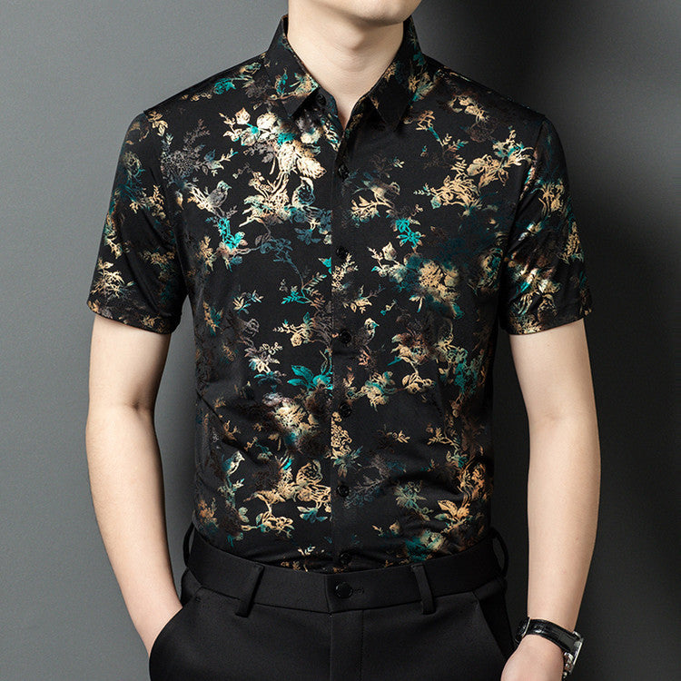Men's summer fashion short-sleeved shirt(cm510)