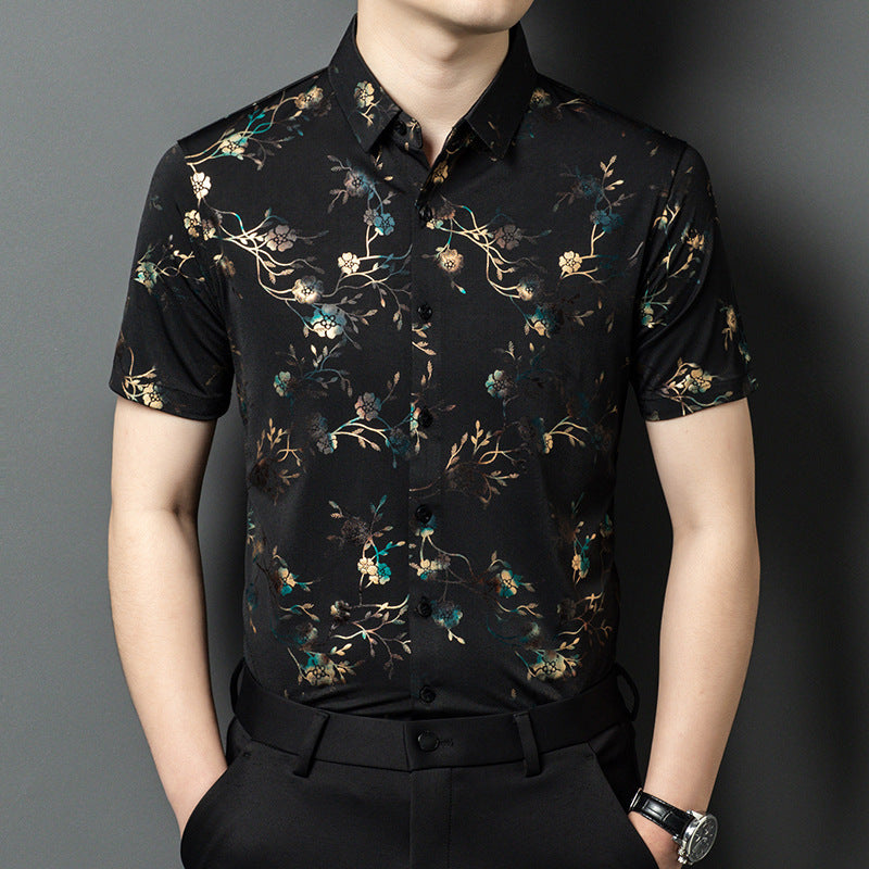Men's Summer Casual Short Sleeve Shirt(cm520)