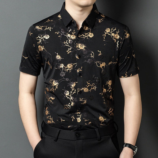 Men's Summer Casual Short Sleeve Shirt(cm520)