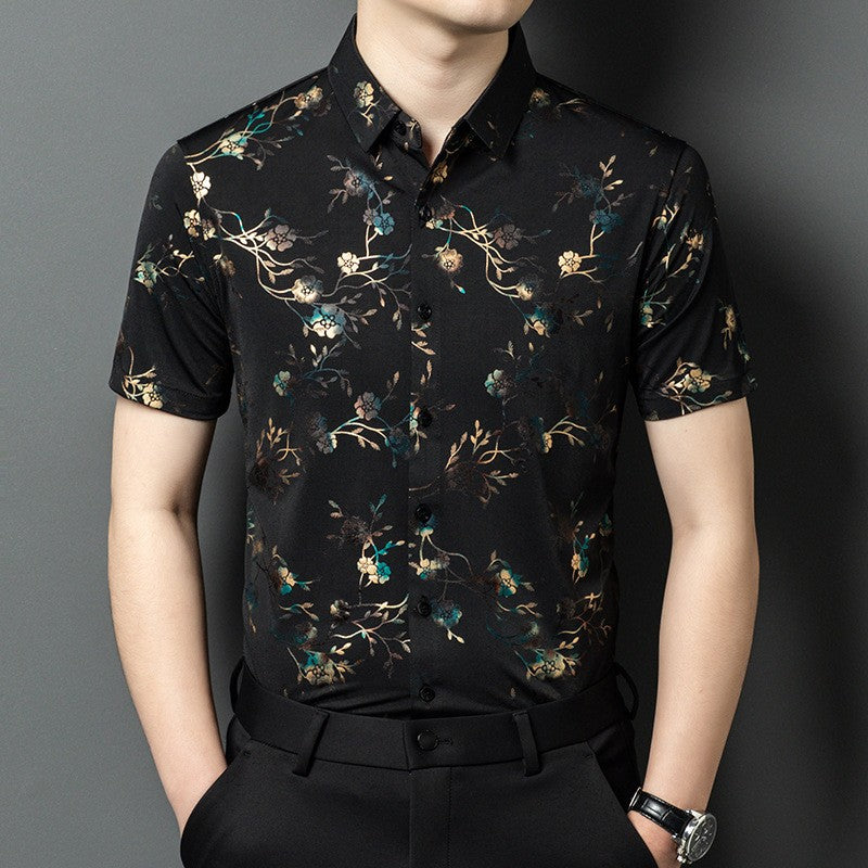 Men's Summer Casual Short Sleeve Shirt(cm520)