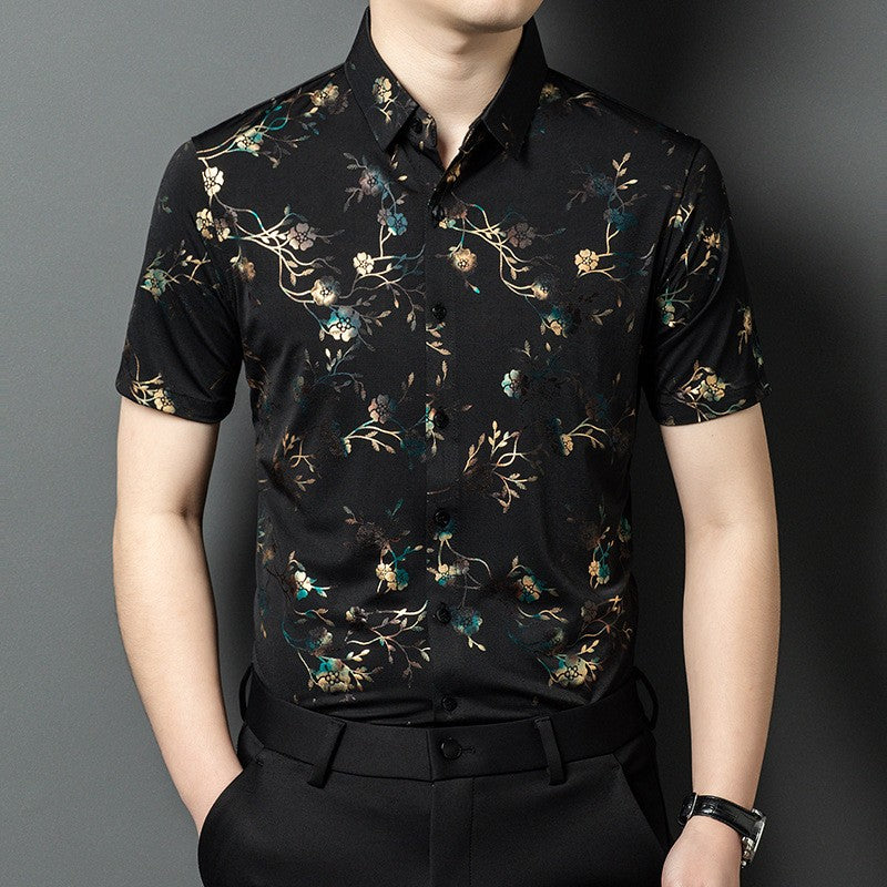 Men's Summer Casual Short Sleeve Shirt(cm520)